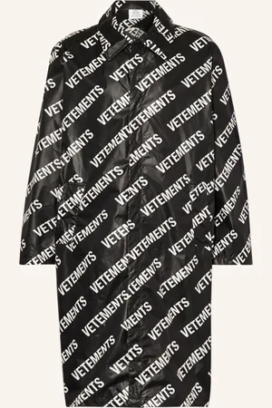 Vetements Mantel schwarz
