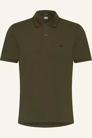 C.P. Company Piqué-Poloshirt Regular Fit gruen