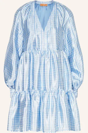 STINE GOYA Kleid Jasmin blau