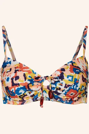 Lidea Bügel-Bikini-Top Heartbeat Mit Schmuckperlen orange