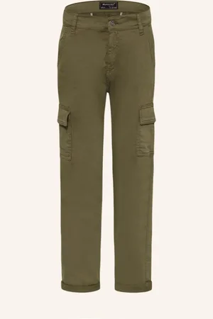 Blue Effect Cargohose Wide Leg Fit gruen