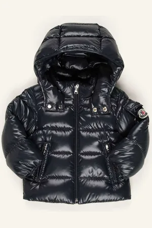 Moncler Daunenjacke Maya Mit Abnehmbarer Kapuze blau