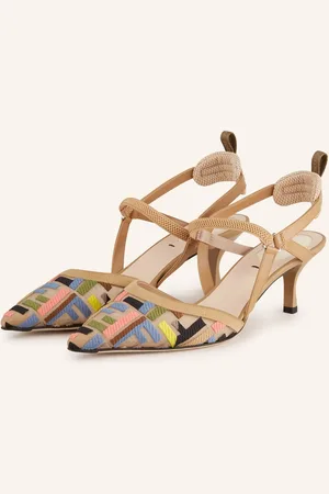 Fendi Slingpumps beige