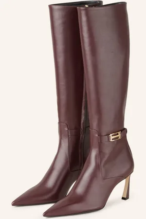 Victoria Beckham Stiefel rot