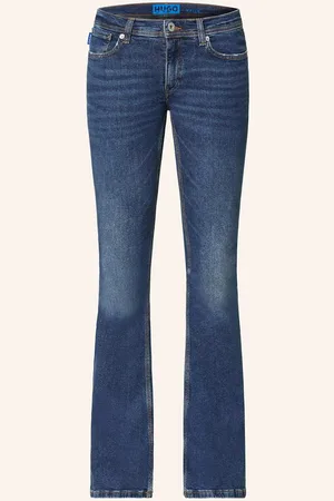 Hugo Blue Bootcut Jeans Getti blau