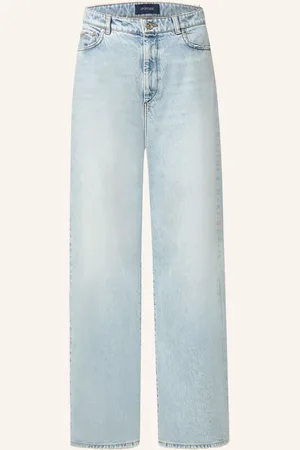 Sportmax Straight Jeans Angri blau