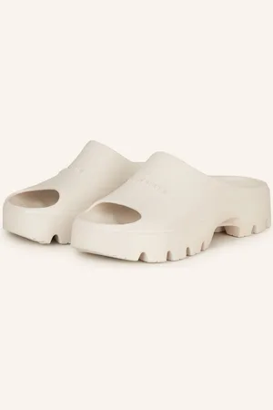 AllSaints Plateau-Pantoletten Eclipse weiss