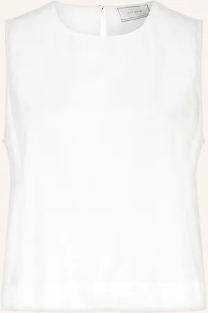 Neo Noir Top Svetlana Mit Leinen