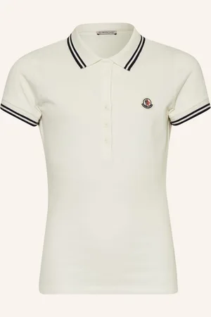 Moncler Piqué-Poloshirt beige