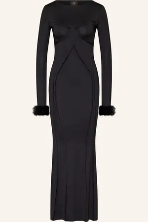 OW Jerseykleid Ciara Mit Abnehmbarem Kunstfell