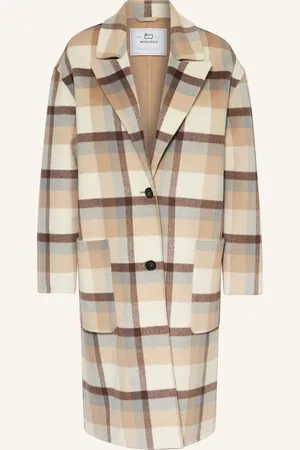 Woolrich Wollmantel beige