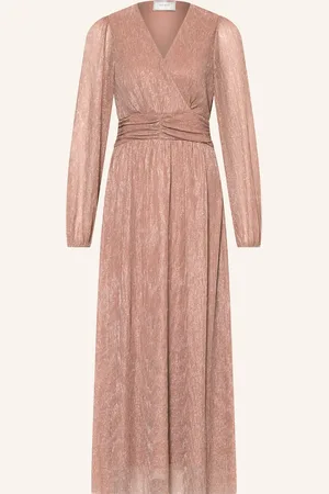 Neo Noir Plisseekleid Nomo rosa