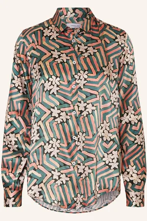 Rossana Diva Seidenbluse gruen
