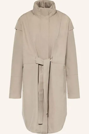 Brgn By Lunde & Gaundal Regenmantel Monsun beige