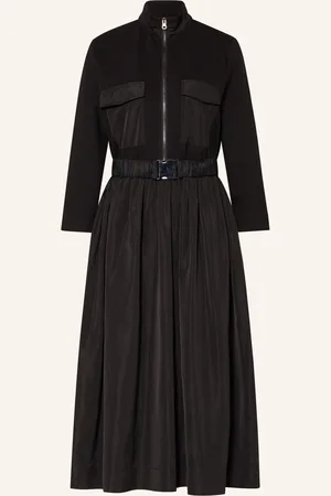 CATNOIR Kleid Im Materialmix Mit 3/4-Arm