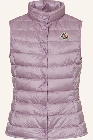 Moncler Lightweight-Daunenweste Liane lila