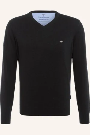 Fynch-Hatton Pullover grau