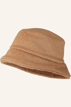 Max Mara Bucket-Hat Fiducia braun