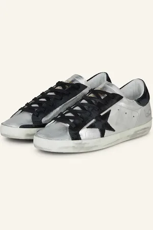 Golden Goose Sneaker Super-Star Classic silber