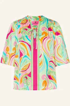 Lieblingsstück Lieblingsstück Blusenshirt Erlenal Aus Satin gruen