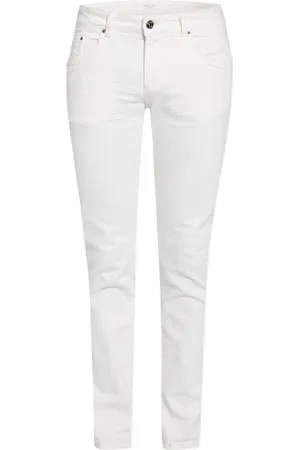 Profuomo Jeans Slim Fit weiss