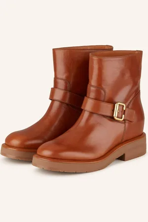 Chloé Biker Boots Coddington braun