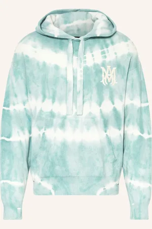 AMIRI Strick-Hoodie Aus Cashmere blau