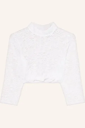 Hammerschmid Dirndlbluse Babsi Aus Spitze Mit 3/4-Arm