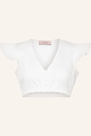 Alissa by Kinga Mathe Dirndlbluse Kiki Mit Volants