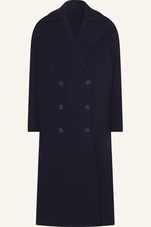 THE SEAFARER Wollmantel blau
