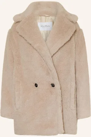 Max Mara Teddyfell-Jacke Olga Mit Alpaka
