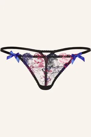 Agent Provocateur String Zuri blau