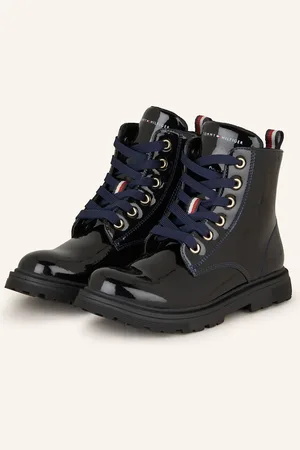 Tommy Hilfiger Schnürboots blau
