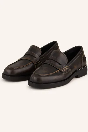 Ash Penny-Loafer Winona Mit Nieten braun