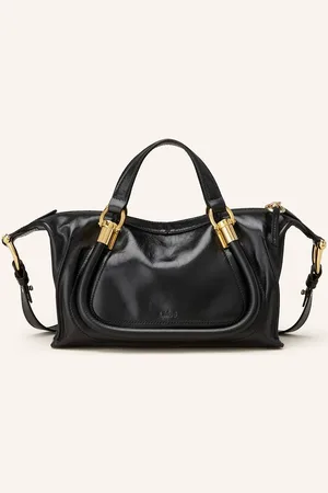 Chloé Handtasche Paraty 24 schwarz