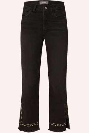 Mos Mosh Straight Jeans Mmverti Mit Nieten schwarz