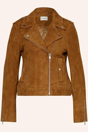 Claudie Pierlot Lederjacke braun