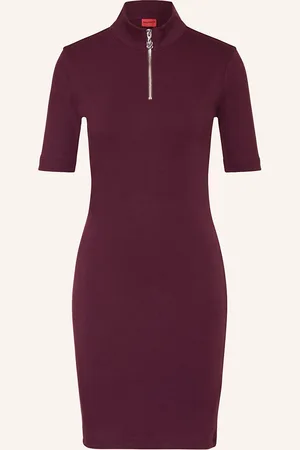HUGO BOSS Jerseykleid Nasiia lila