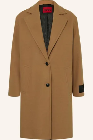 HUGO BOSS Mantel Matea braun