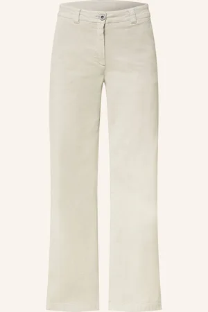 lanius Marlenehose Aus Cord grau