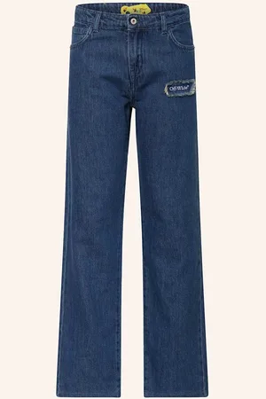 OFF-WHITE Jeans Straight Fit blau