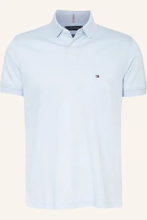 Tommy Hilfiger Piqué-Poloshirt Regular Fit blau