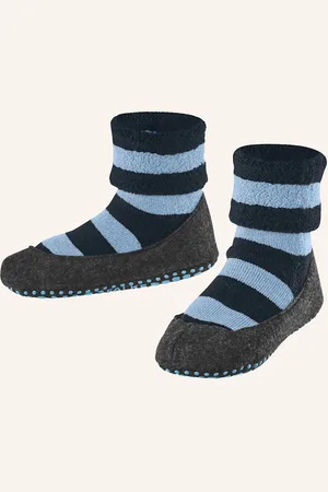 Falke Stoppersocken Cosyshoe Aus Merinowolle grau