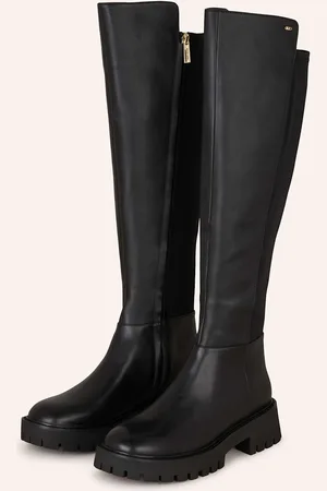 Michael Kors Plateau-Stiefel Asher Im Materialmix schwarz