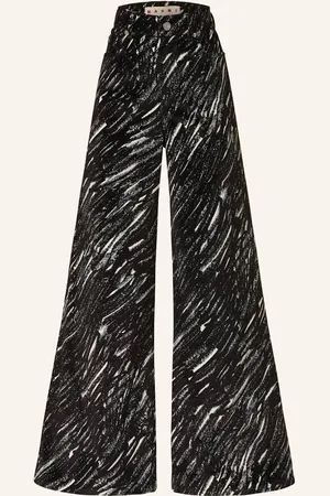 Marni Marlenehose schwarz