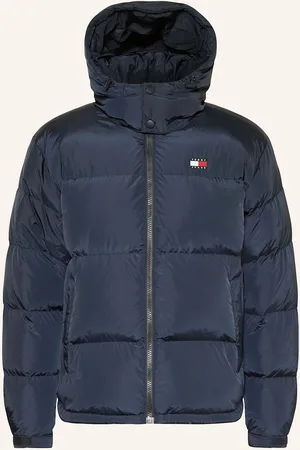 Tommy Hilfiger Daunenjacke Alaska Mit Abnehmbarer Kapuze blau