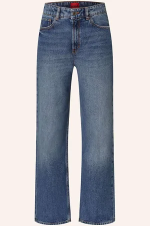 HUGO BOSS Straight Jeans Gilissi blau