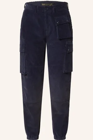 Belstaff Cargohose Aus Cord blau