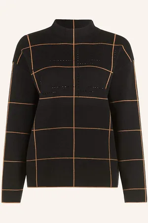 Betty Barclay Pullover Mit Schmucksteinen schwarz