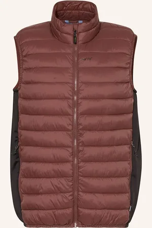 Meru Hybrid-Steppweste Deering braun